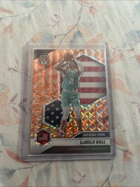 Panini LaMelo Ball Mosaic Card - Teal & Black
